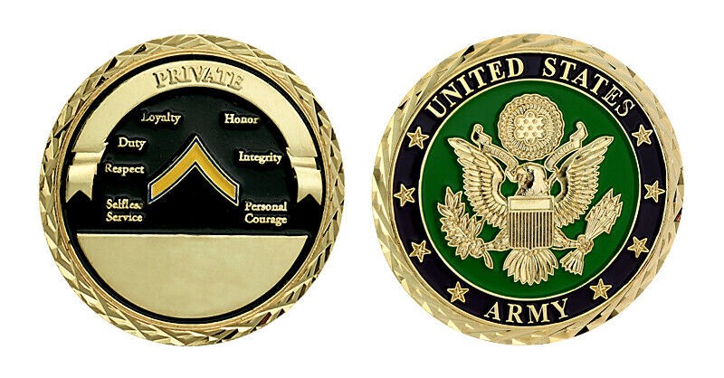 RANK, PRIVATE US ARMY SEAL