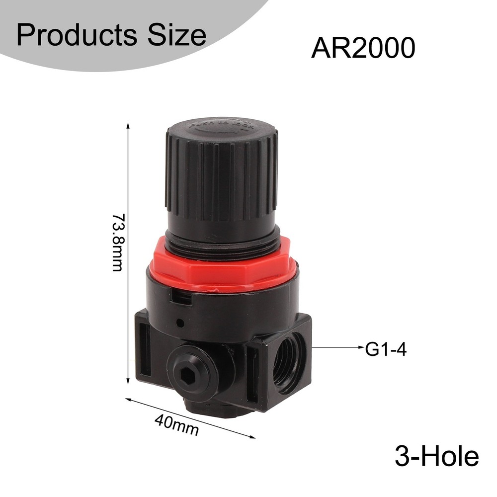 Efficient AR2000 Compressor Regulating Valve Convenient Lock Knob Adjustment