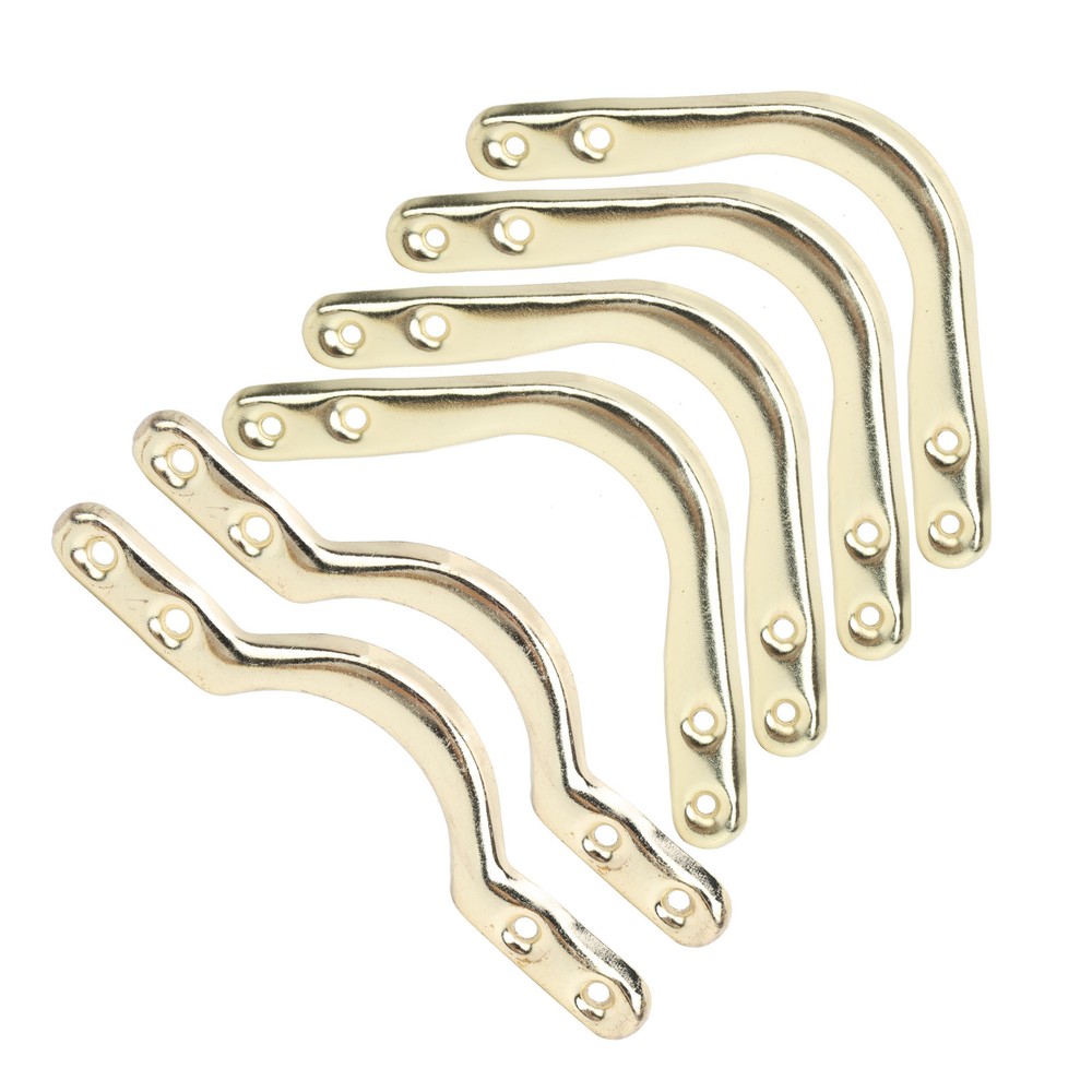 6Pcs Billiards Corner 4in Pool Table Pocket Brackets Set Accessories For MU