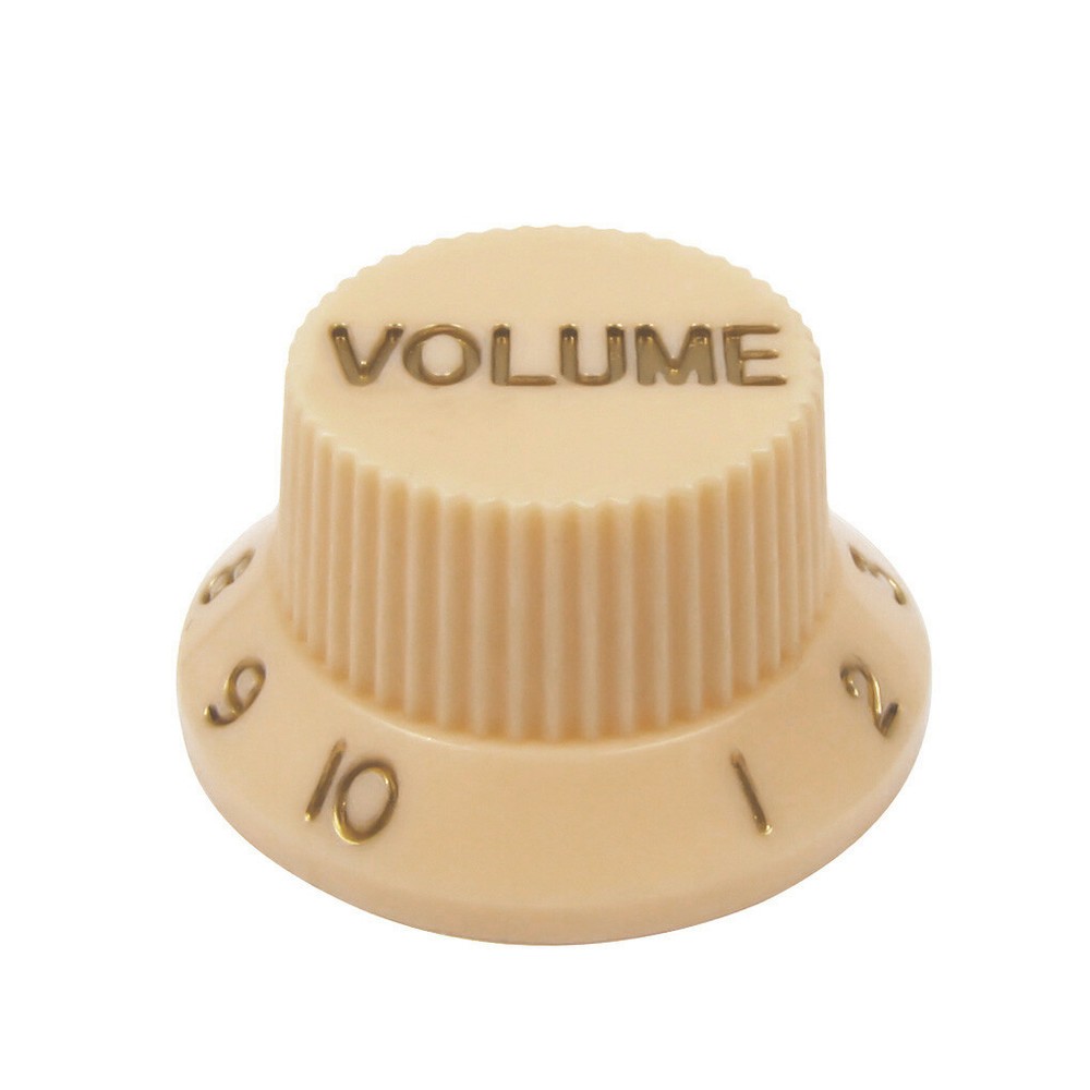 12PCS Yellow 8T4V Tone Volume Knobs Speed Control Knob Button for ST Guitar