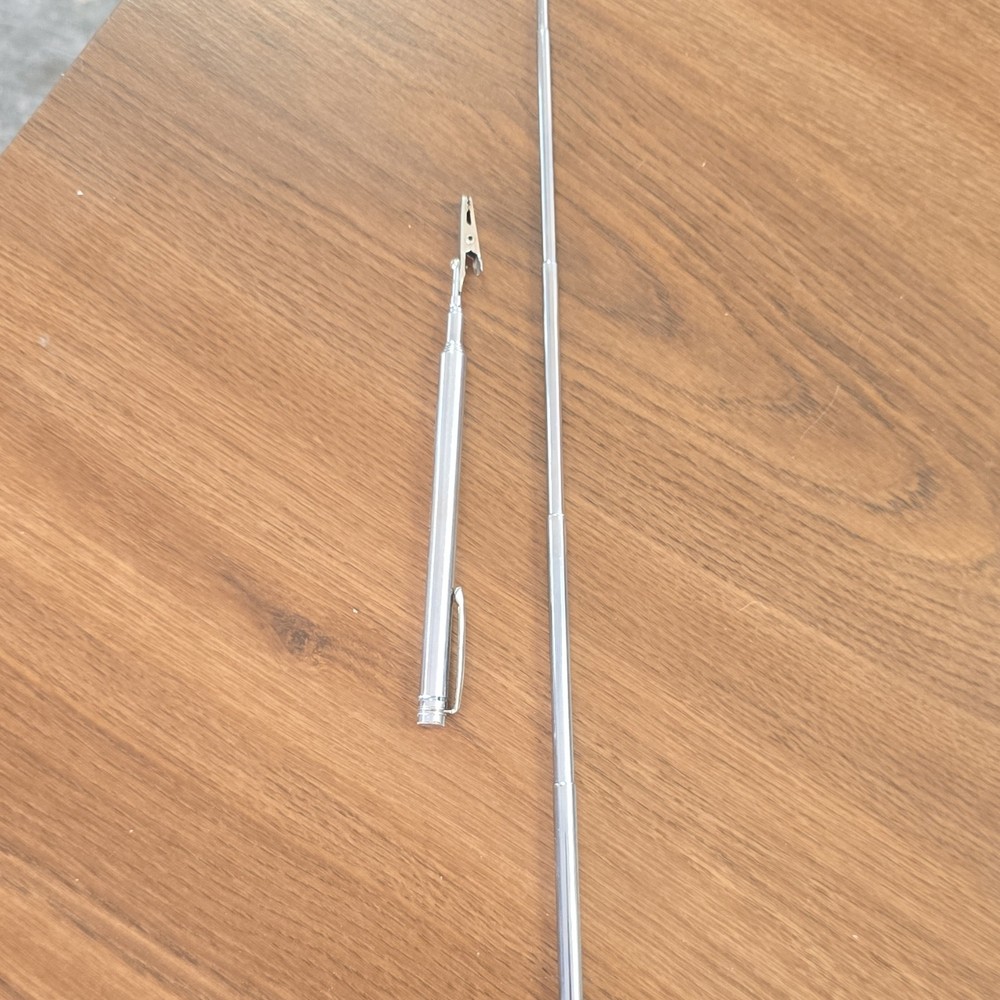Telescopic Metal Presentation Pointer with Clip