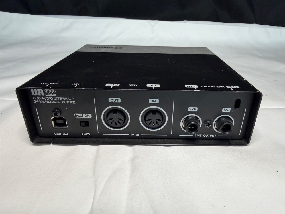 Steinberg UR22 USB Audio Interface 2x2 Steinberg Yamaha Recording Studio Unit