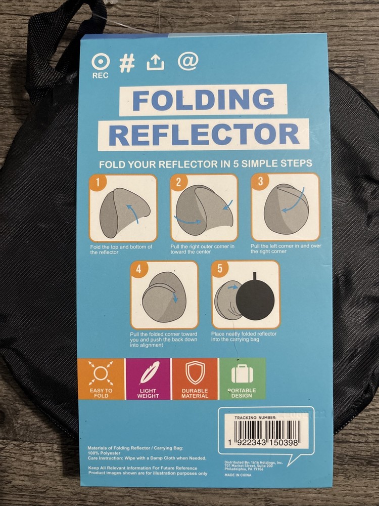 Folding Reflector Carrying Bag 23.63 Diameter