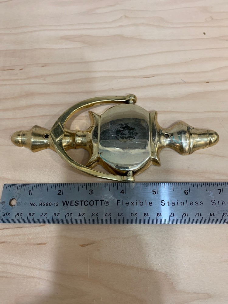 Vintage Solid Brass Door Knocker