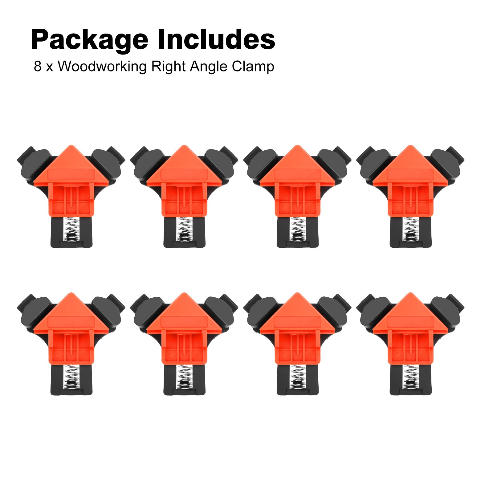 8x 90 Degree Right Angle Corner Clamp Woodworking Wood For Kreg Jigs Clamps Tool