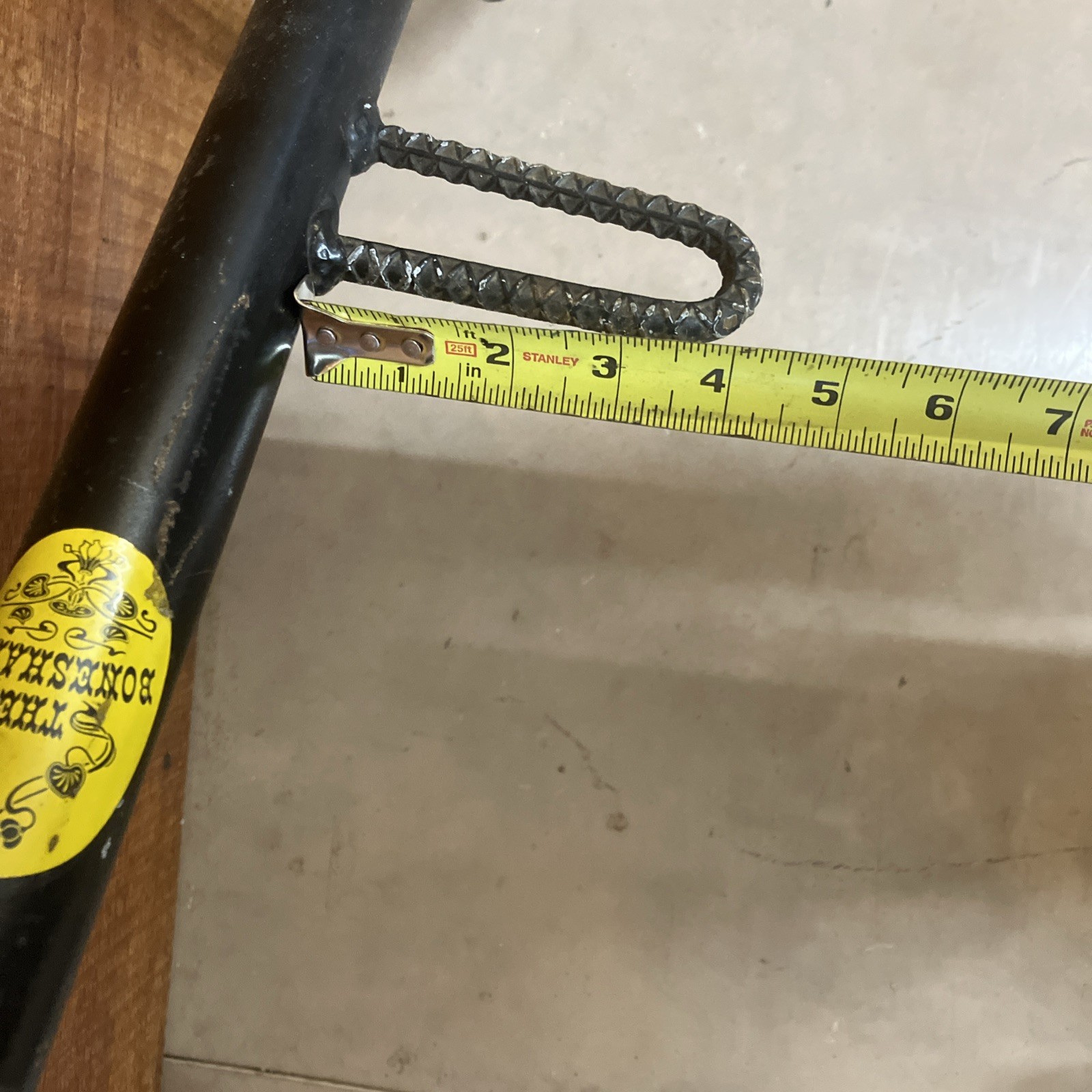 The Bone Shaker High Wheel Frame, Fork, Rear Wheel,Seat- Reproduction- Made USA-