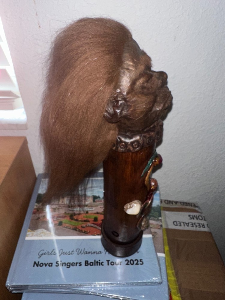 SHRUNKEN HEAD INCENSE BURNER