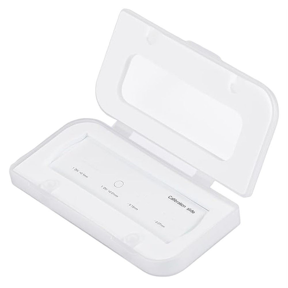 001mm Microscope Calibration Slide Ruler Stage Microscope Reticle