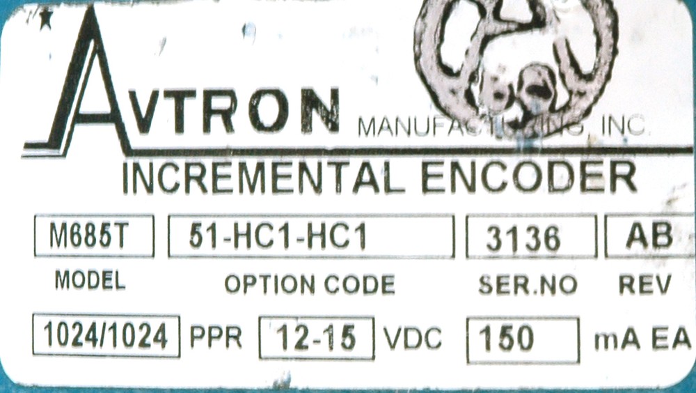 Avtron Encoder M685T *REPAIR EVALUATION ONLY* [PZJ]