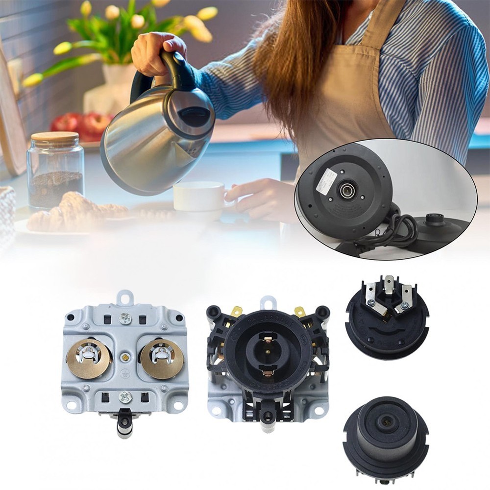 2pcs 13A Electric Kettle Base Temperature Control Switch Assembly Coupler