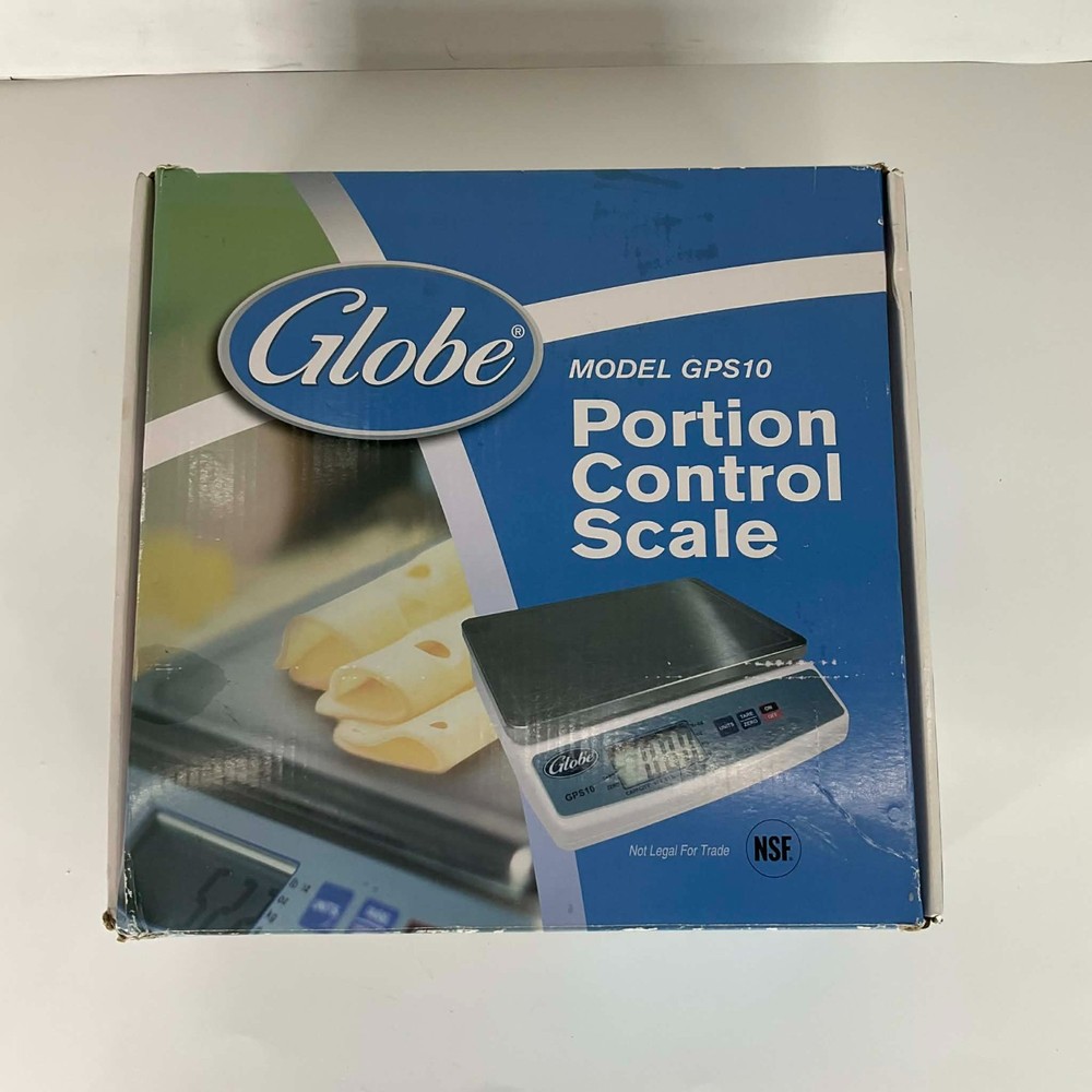 NEW - Globe GPS10 Digital Portion Control Scale with LCD Digital Display