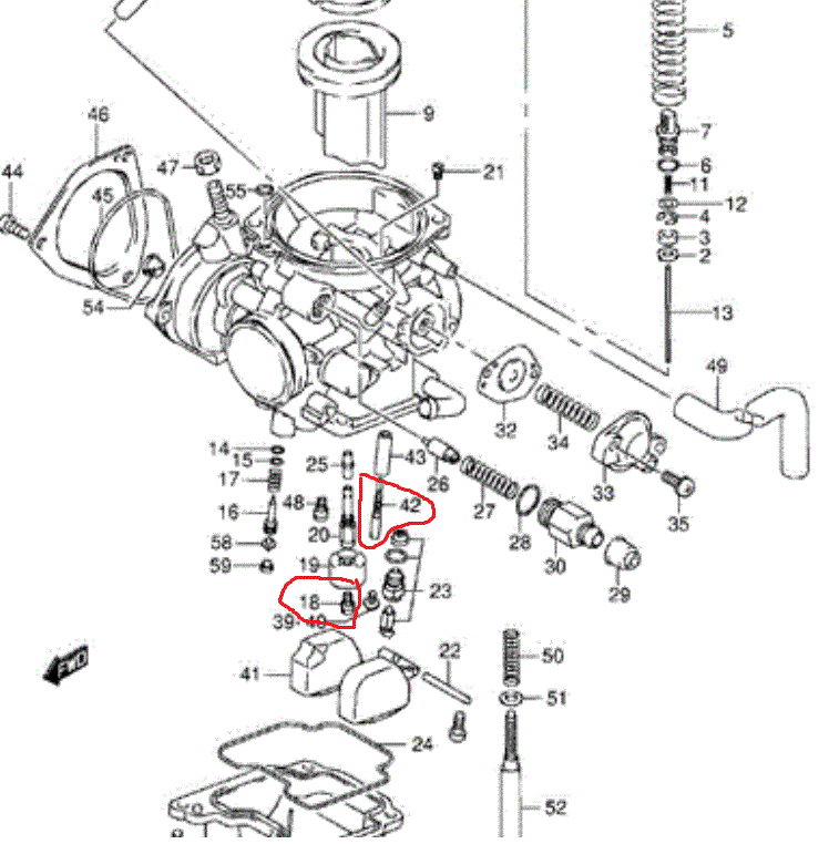 03-08 LT-Z400 LTZ400 LT Z400 LTZ 400 Carburetor MULTI STAGE JET KIT #3 #4 #5