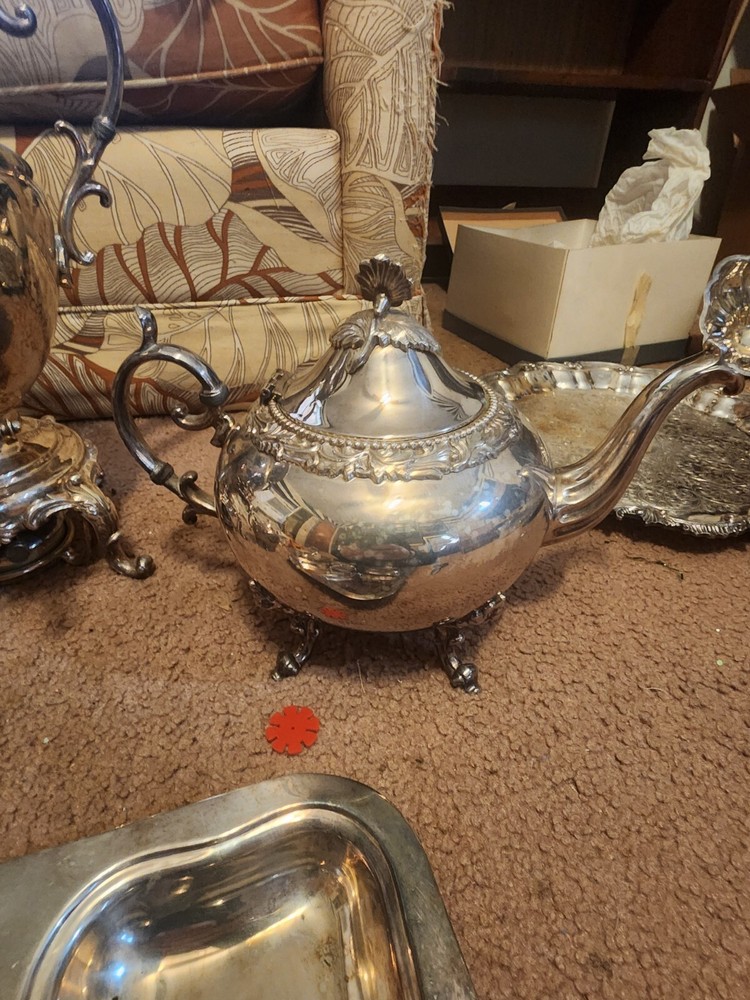Silver Plate Vintage Tea Service