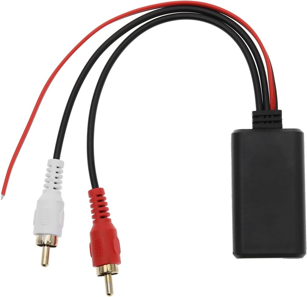 Car Bluetooth 5.0 Audio Adapter 2 RCA Input Wireless Bluetooth AUX Module Adapte