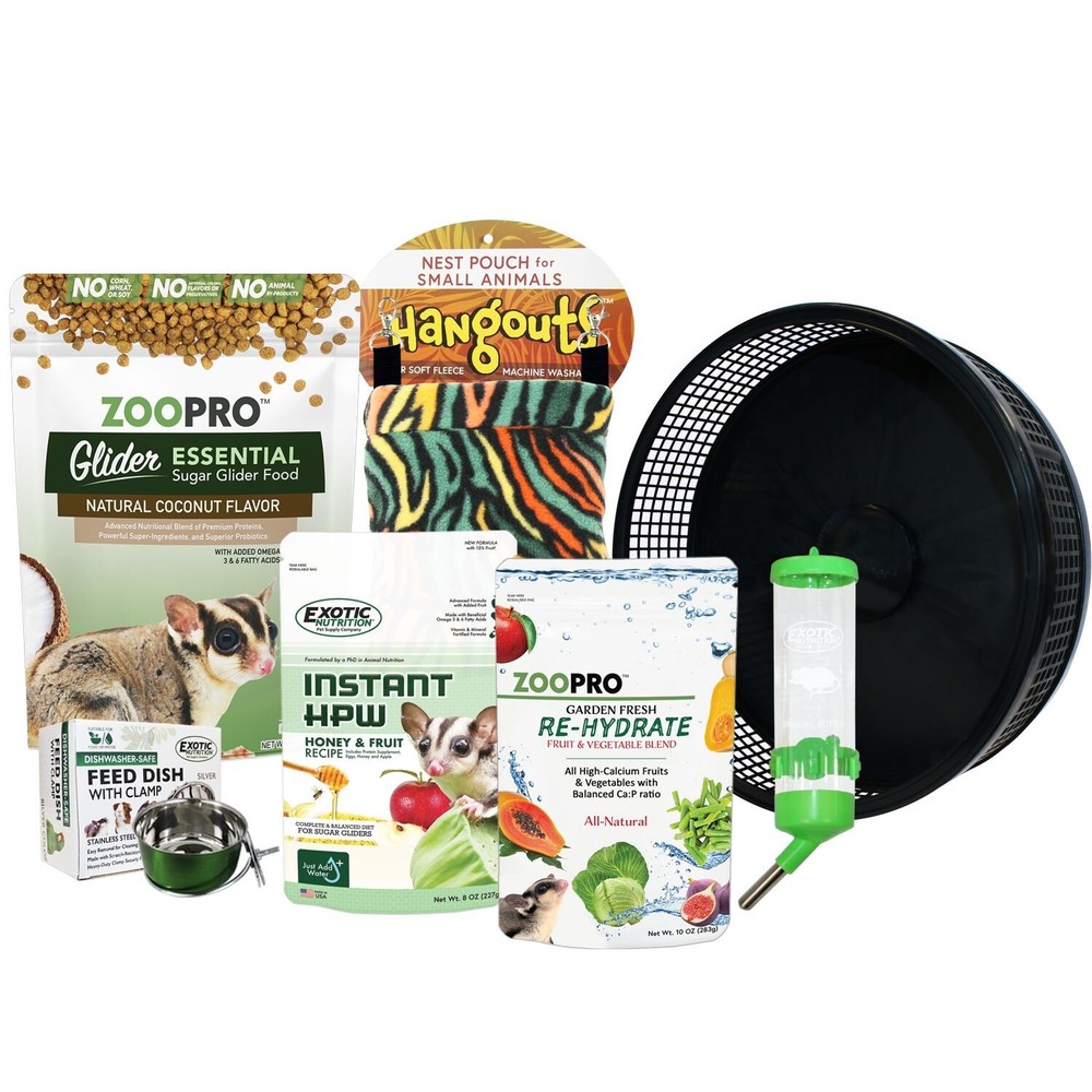 Congo Cage & Starter Package for Sugar Gliders