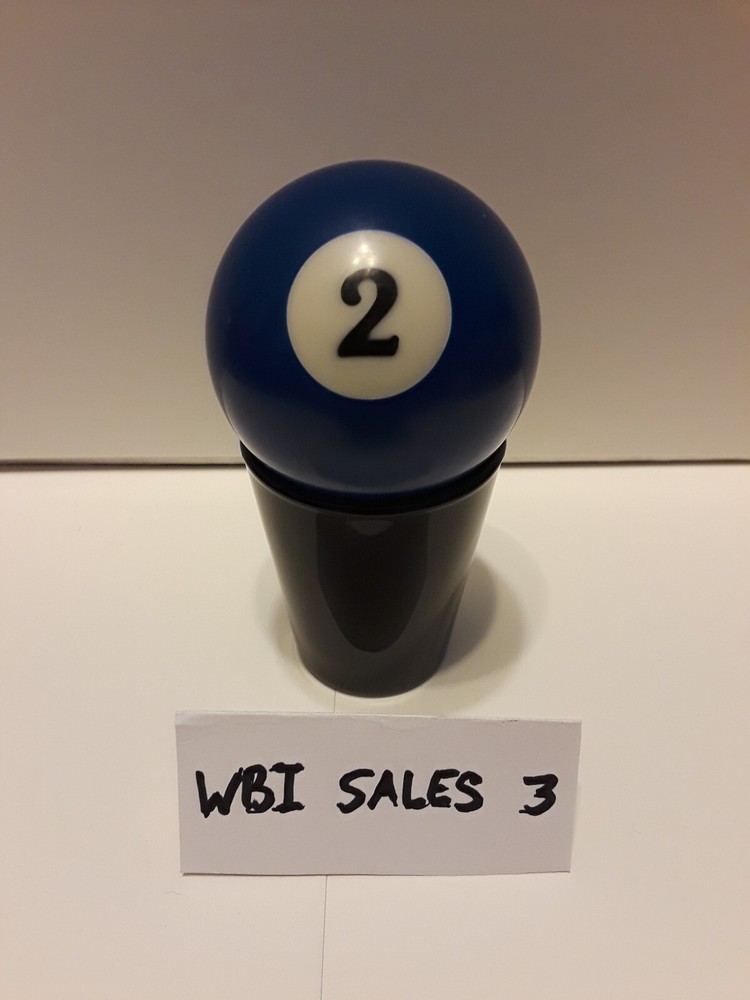 # 2 Blue Single Pool Ball Replacement 2 1/4 Inch