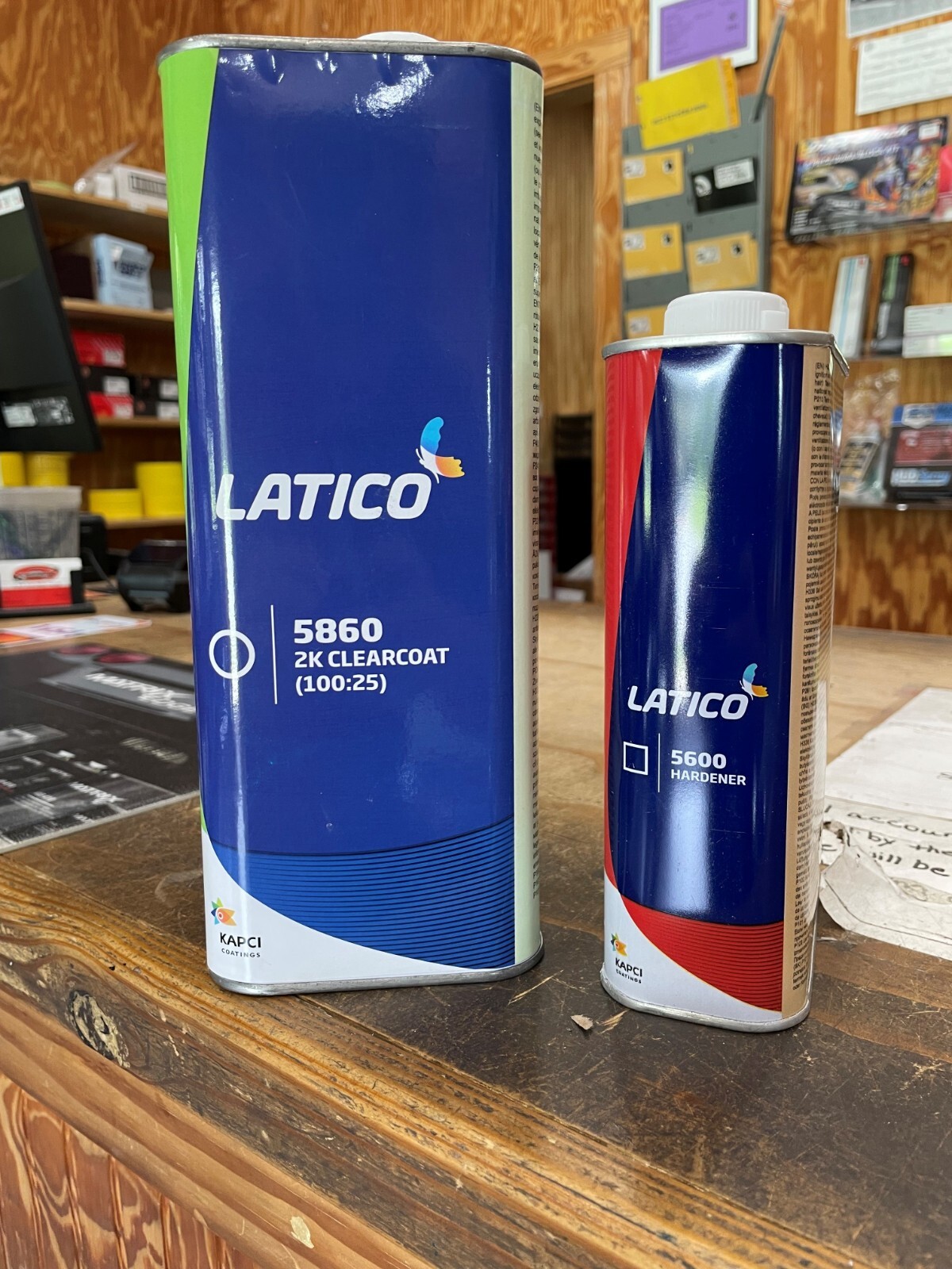 KAPCI 5860 Auto 4:1 High Gloss + High Solid Urethane Clear Coat GALLON Kit!