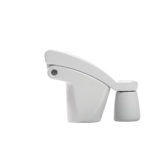 Folding Window Crank Handle 11/32” Spline, White, 2-Pack - Easy Installation & D
