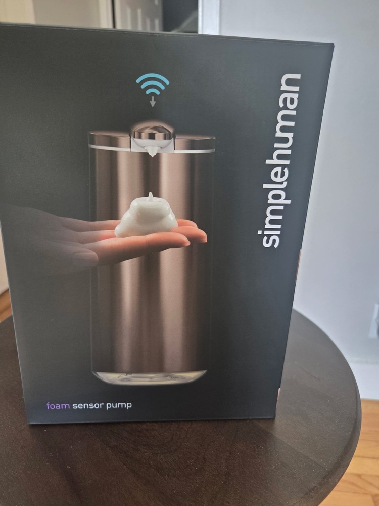 simplehuman Touchless Automatic Soap Dispenser ST1046 Gold Bathroom