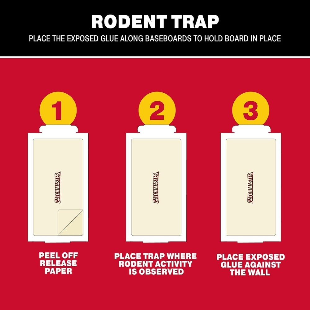 Sticky Mouse & Insect Traps 75ct - Pest Control Solution