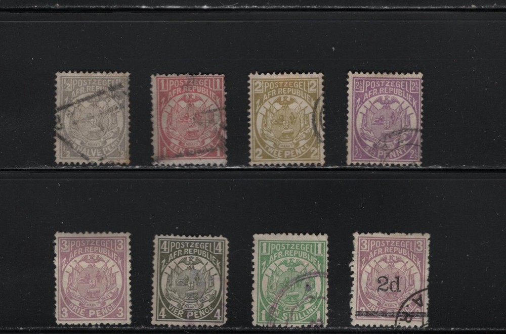 Transvaal-  lot  265.   Used.