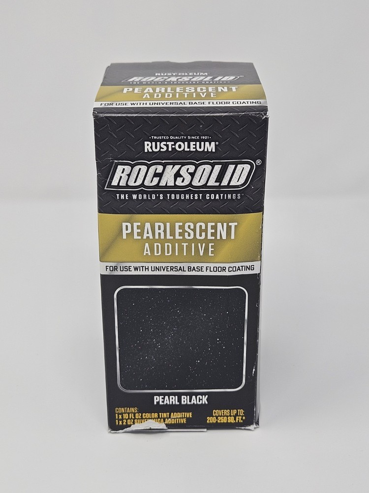 RUST-OLEUM ROCKSOLID 10oz  PEARLESCENT ADDITIVE - PEARL BLACK