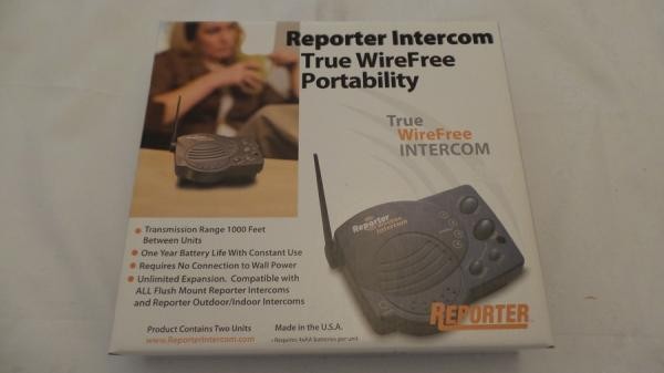 Reporter Wireless Portable 4-Channel Intercoms - Pair (RWIS)