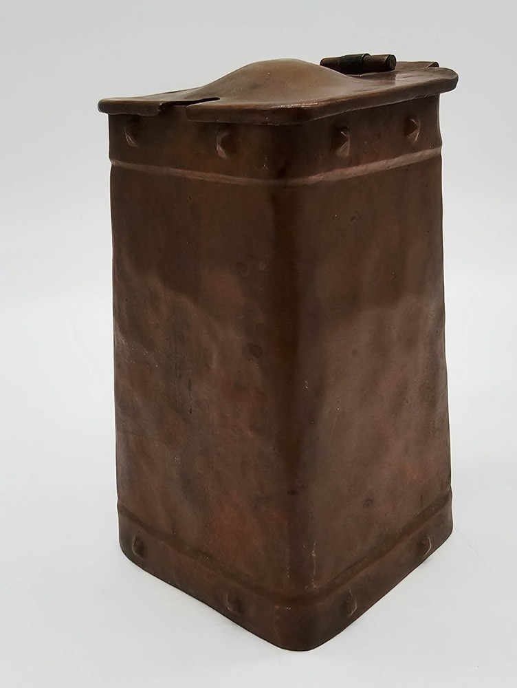Cape Cod Shop Hammered Copper Fire Starter Pitcher Fireplace Brass