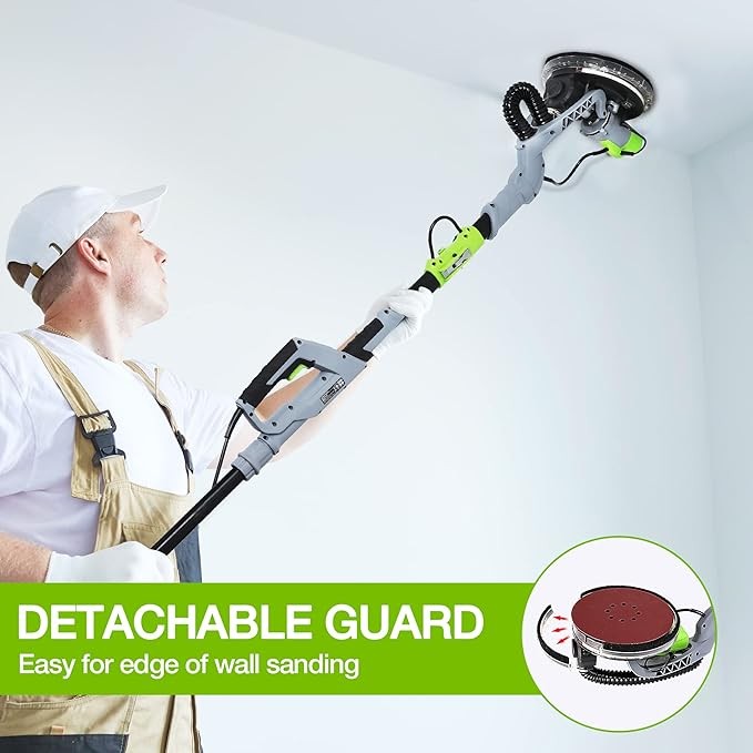 WORKPRO Drywall Sander 720W Electric Sander 12Pcs Sanding discs - Scratch & Dent
