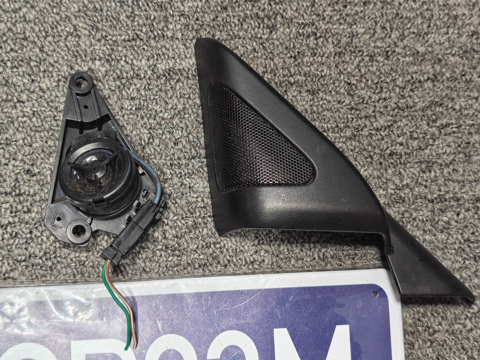 2003-2008 Subaru Forester Mirror Tweeters Speakers Audio Set Pair OEM XT