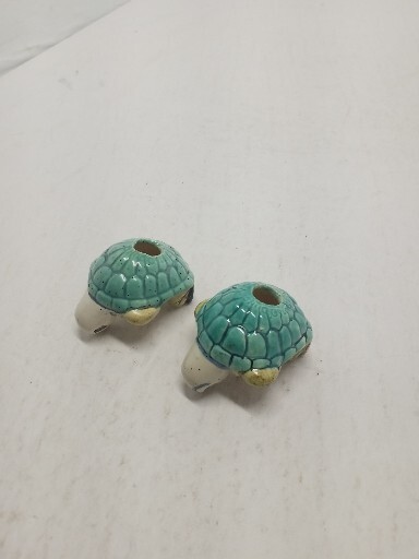 2 Turtle Figurines Laying on Their Backs - Fun Gift for Turtle Lovers! Nice