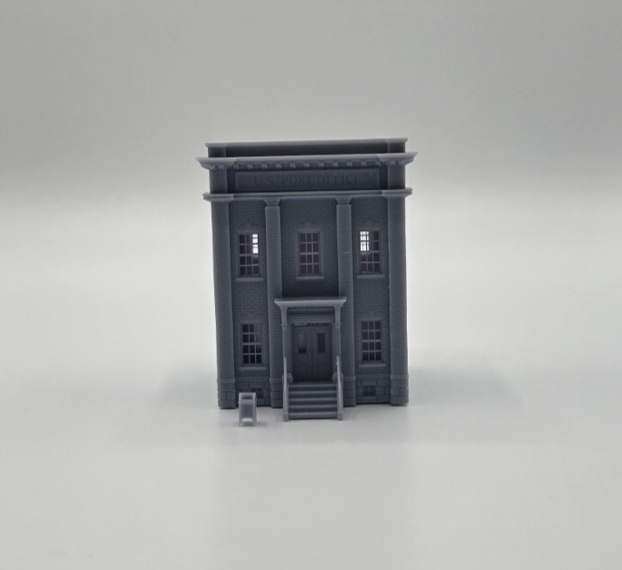 N scale Post Office 1:160 Building