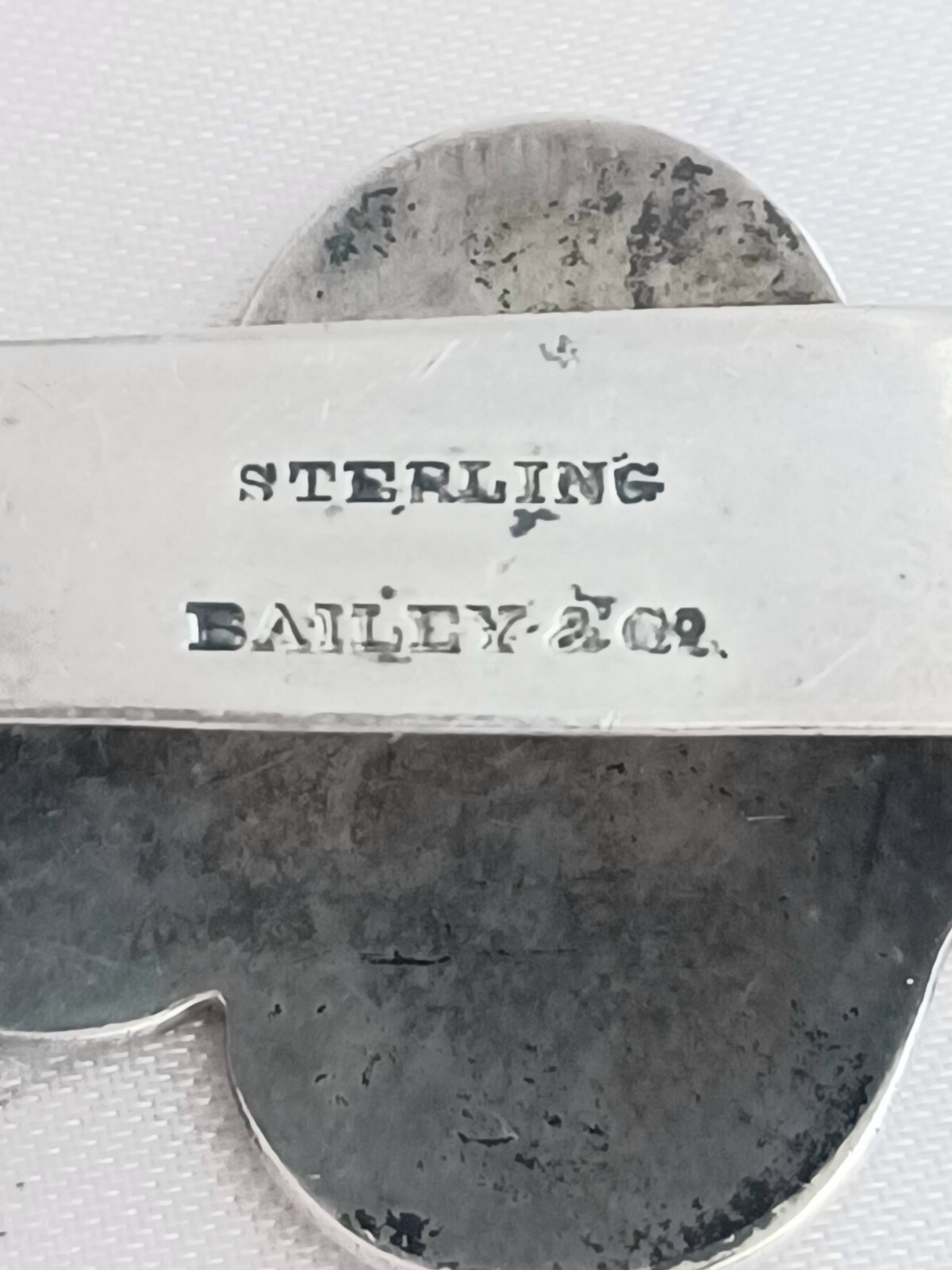 Great 1873 Hanging Sterling Chatelain w/ Scent Bottle