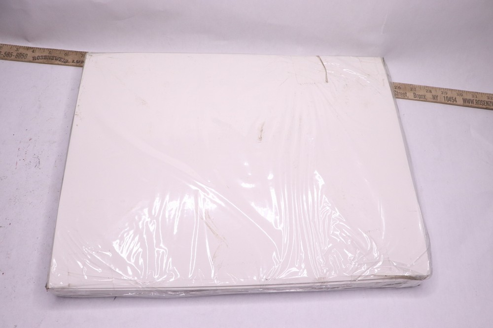 (12-Pk) Party Funny Gift Wrap Boxes with Lids Solid White Cardboard