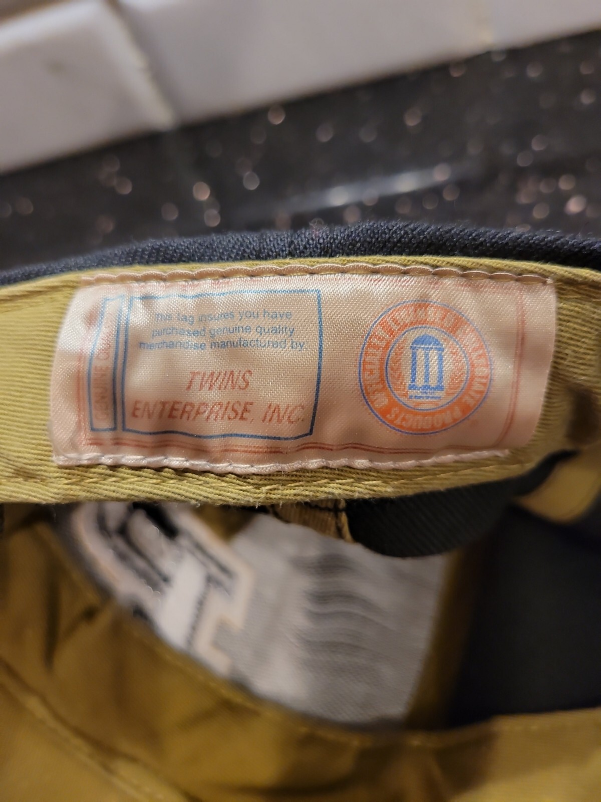 Purdue Boilermakers Baseball Cap Hat Lid Hook & Loop Black Vintage Twins Ent