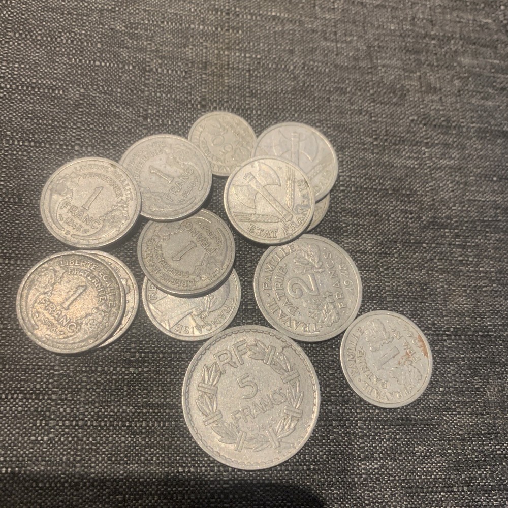 French Aluminium Coin Bundle