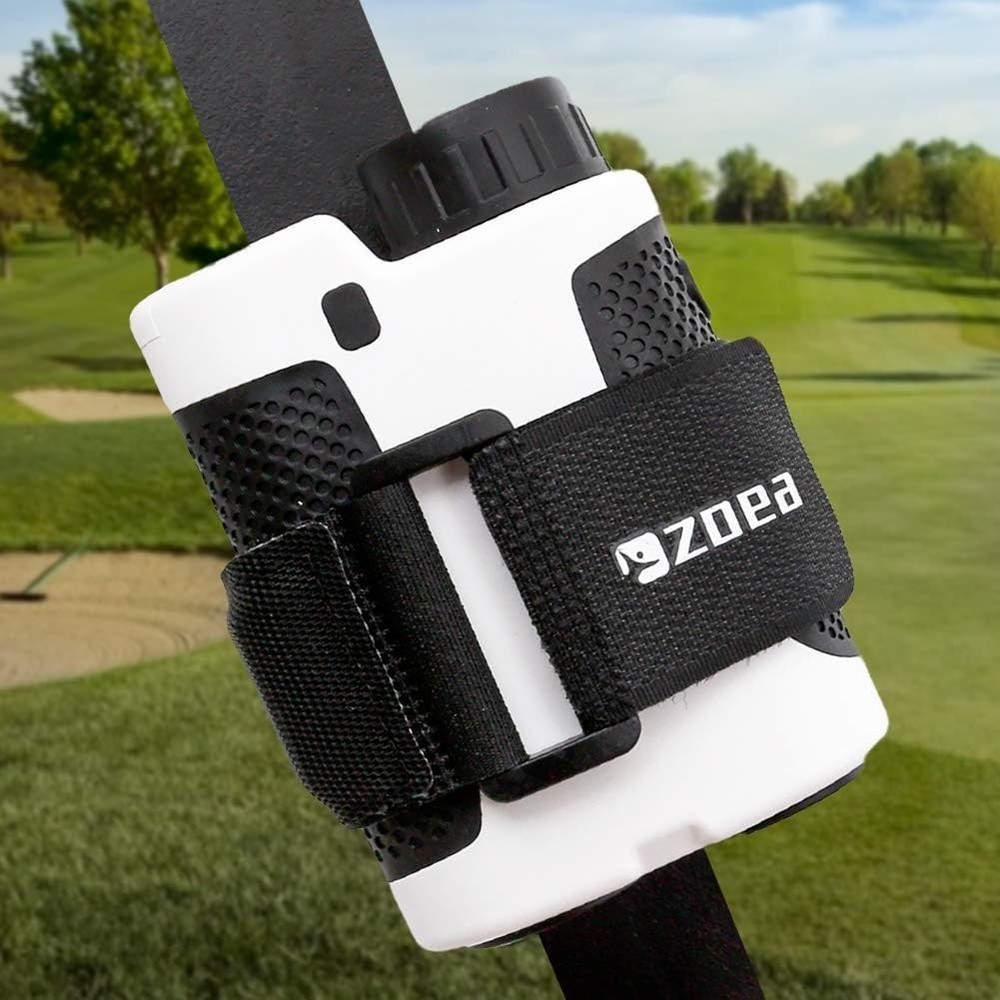 Magnetic Rangefinder Mount Strap for Golf Carts - Adjustable & Secure Holding