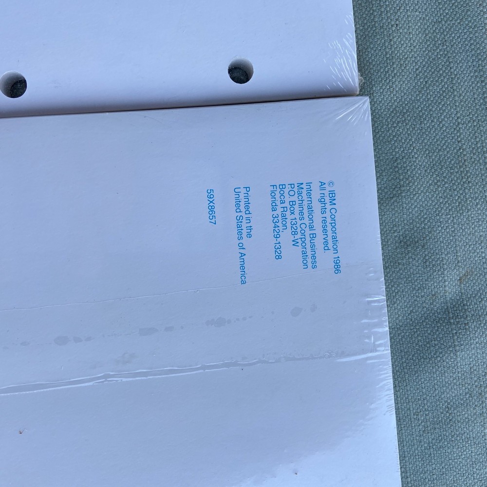 IBM Personal Computer XENIX Software Development System Ver 2.00 Assembler 1986