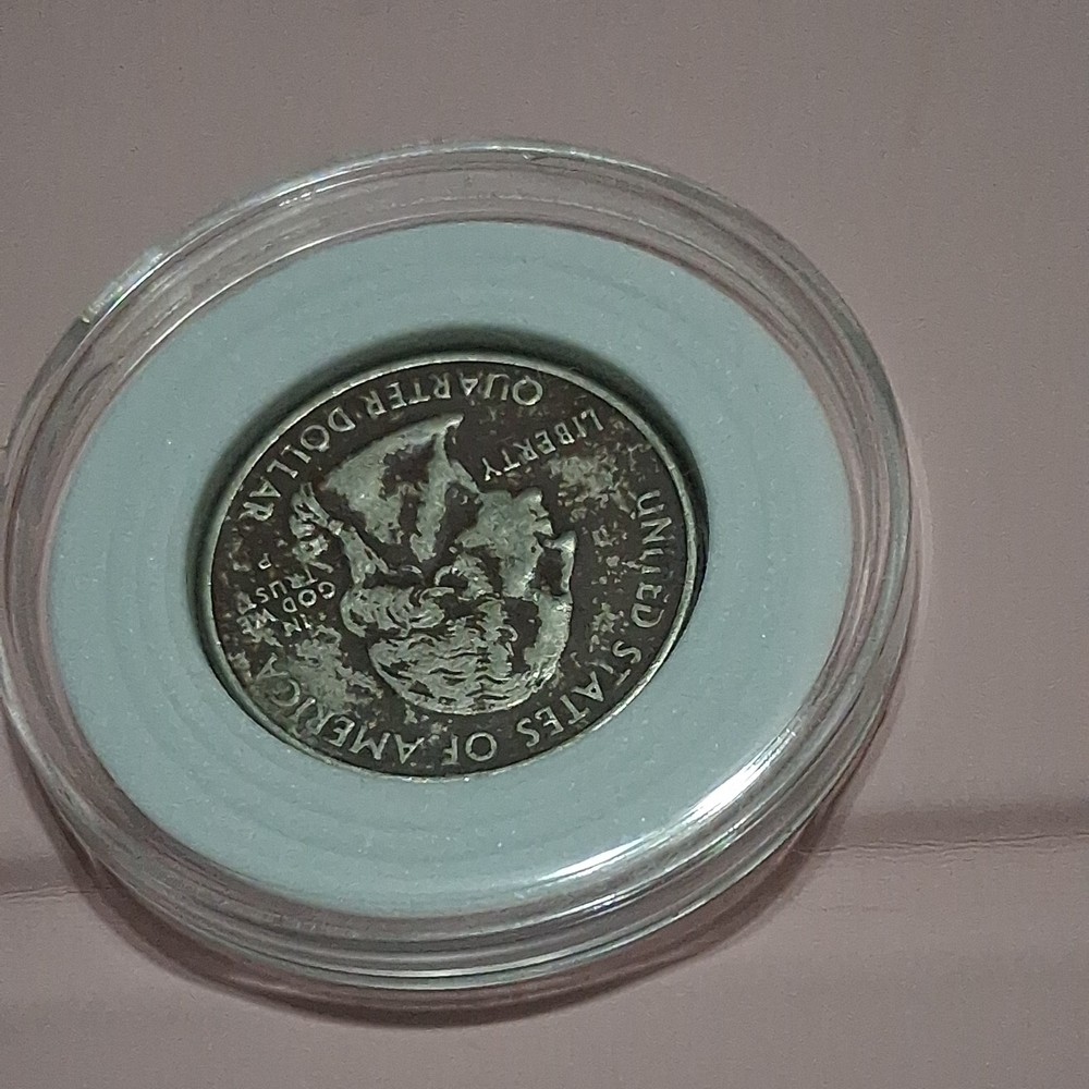 Copper Strike Quarter 2001 Coin Error