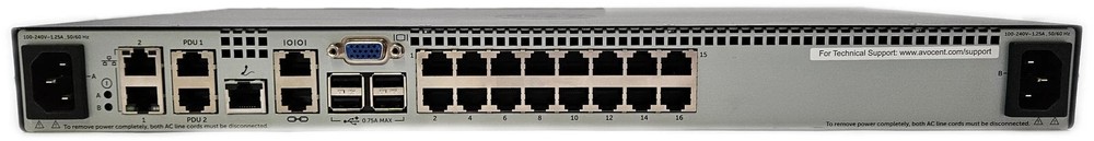 Dell MPU2016 Universal KVM Switch Box