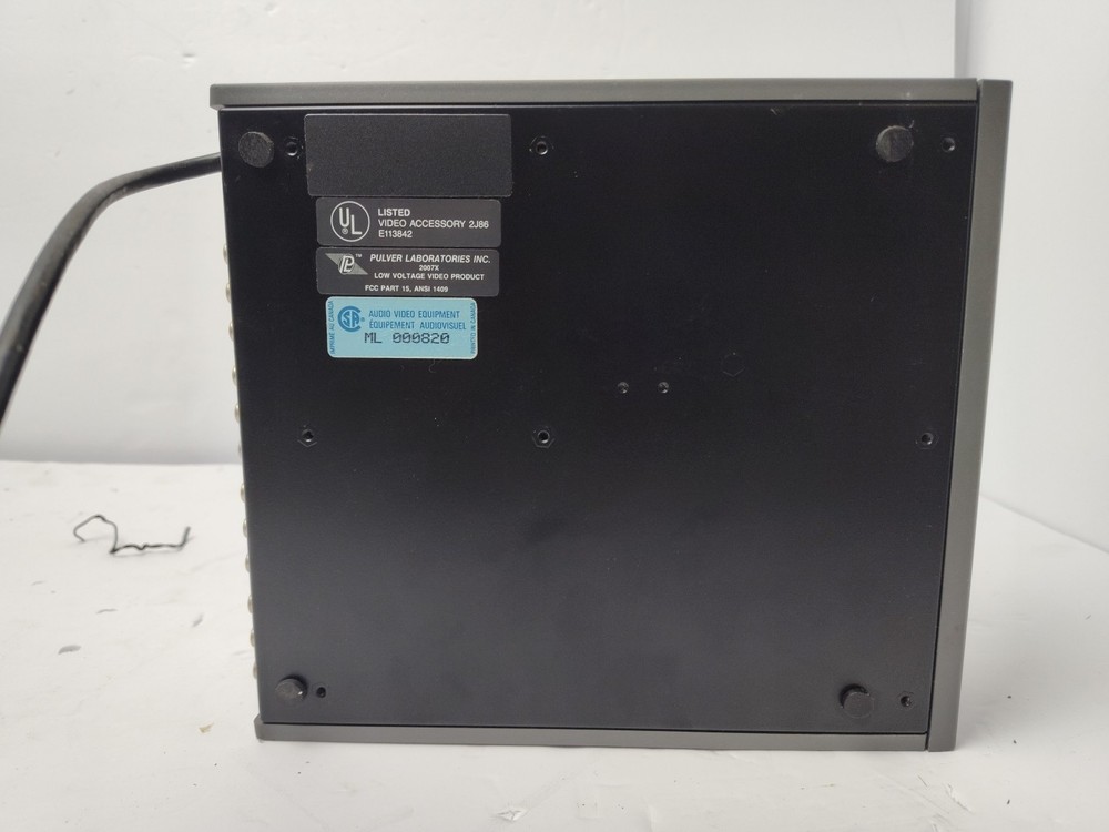 Genuine Videonics (VCU-1) Video Control Unit - Box Only POWERS ON - UNTESTED