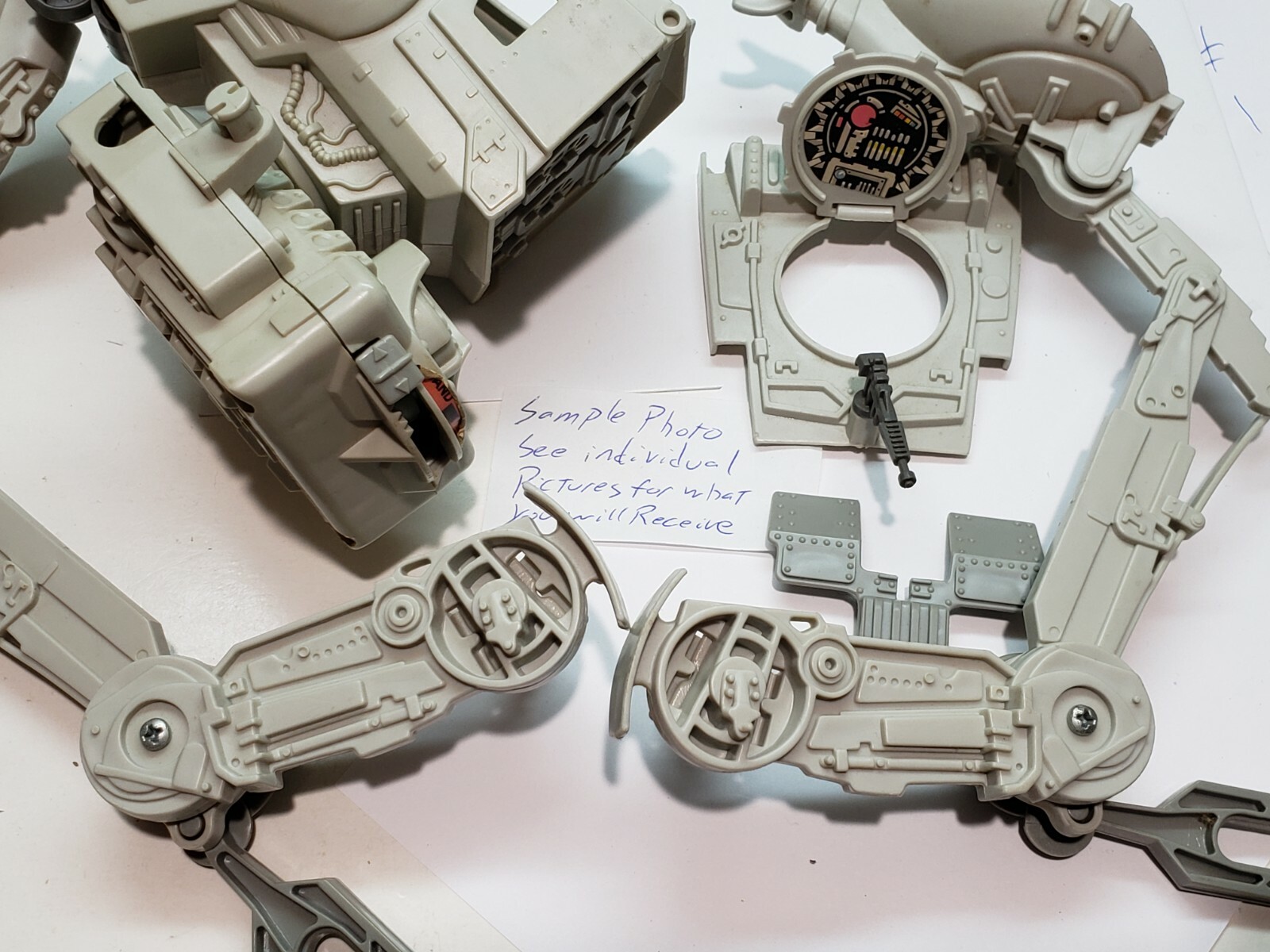 AT-ST Scout Walker Parts ROTJ Head Feet Legs Turret Gun Star Wars Vintage