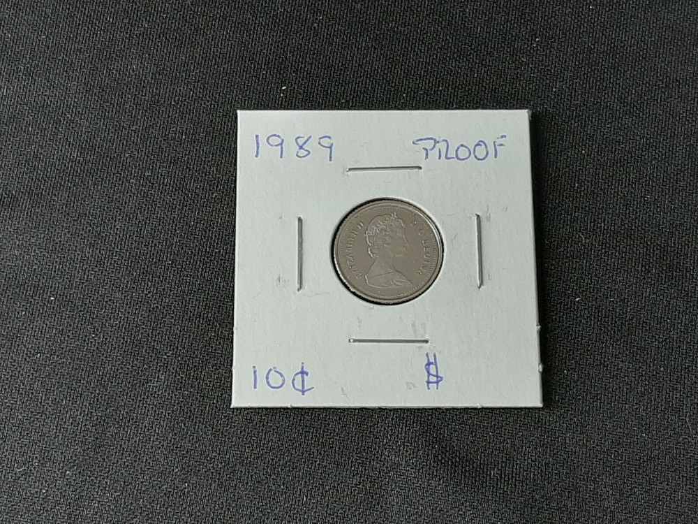 1989 Loonie Dollar Proof Set