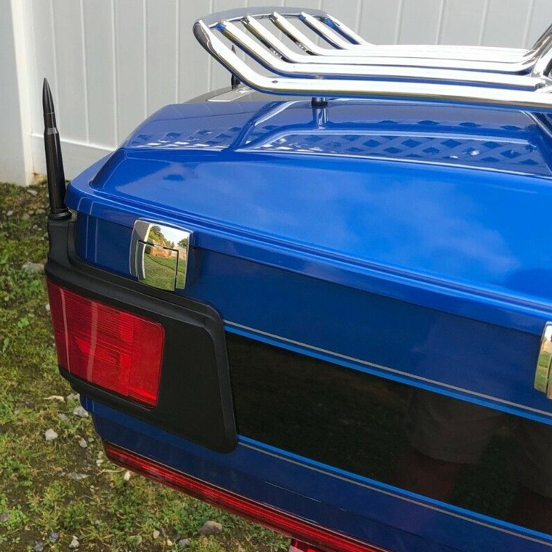 5" 50 CAL BULLET ANTENNA BLACK FIT FOR HARLEY DAVIDSON STREET GLIDE