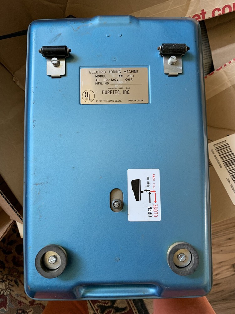 Sears Hallmark | 10 Key Electric Adding Machine | Model AM-890 | Works | Used