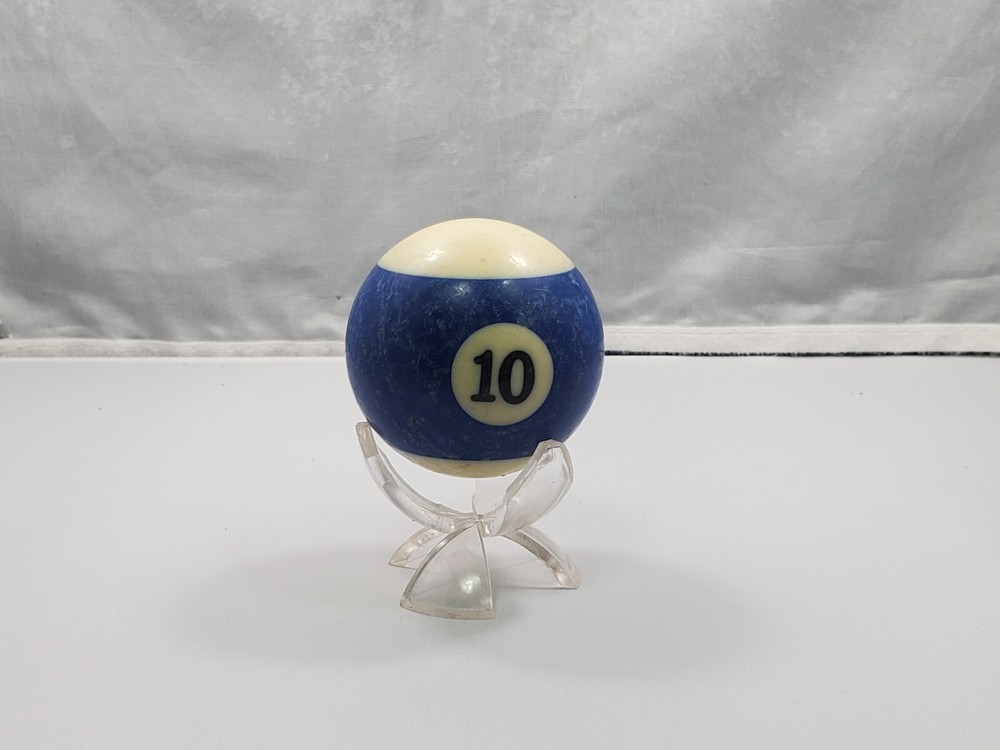 Vintage Number 10 Pool Ball