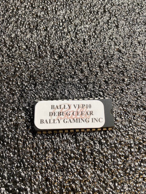 Bally Game Maker VIP P-10 Debug Chip