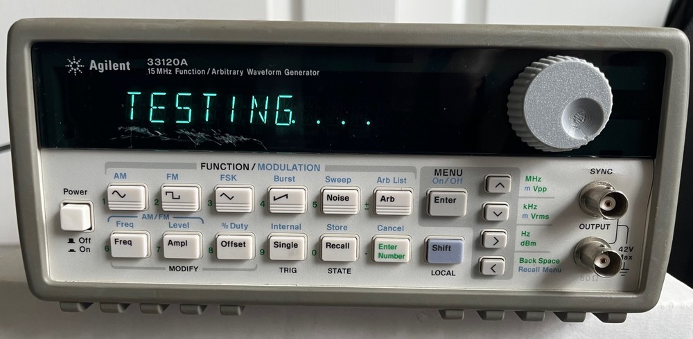 Agilent 33120A 15 MHz Function / Arbitrary Waveform Generator