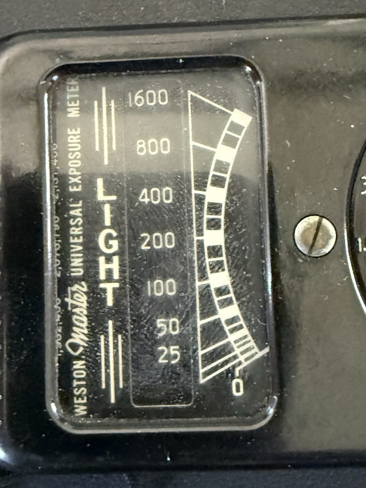 Weston Master Model 715 Exposure Light Meter w/ Case Vintage Untested