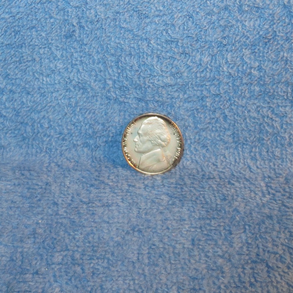 1981-S Type 2-flat "S" Proof Jefferson nickel.